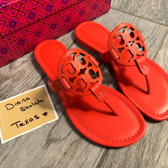 Tory Burch Shoes - Sold‼️New Tory Burch Miller orange